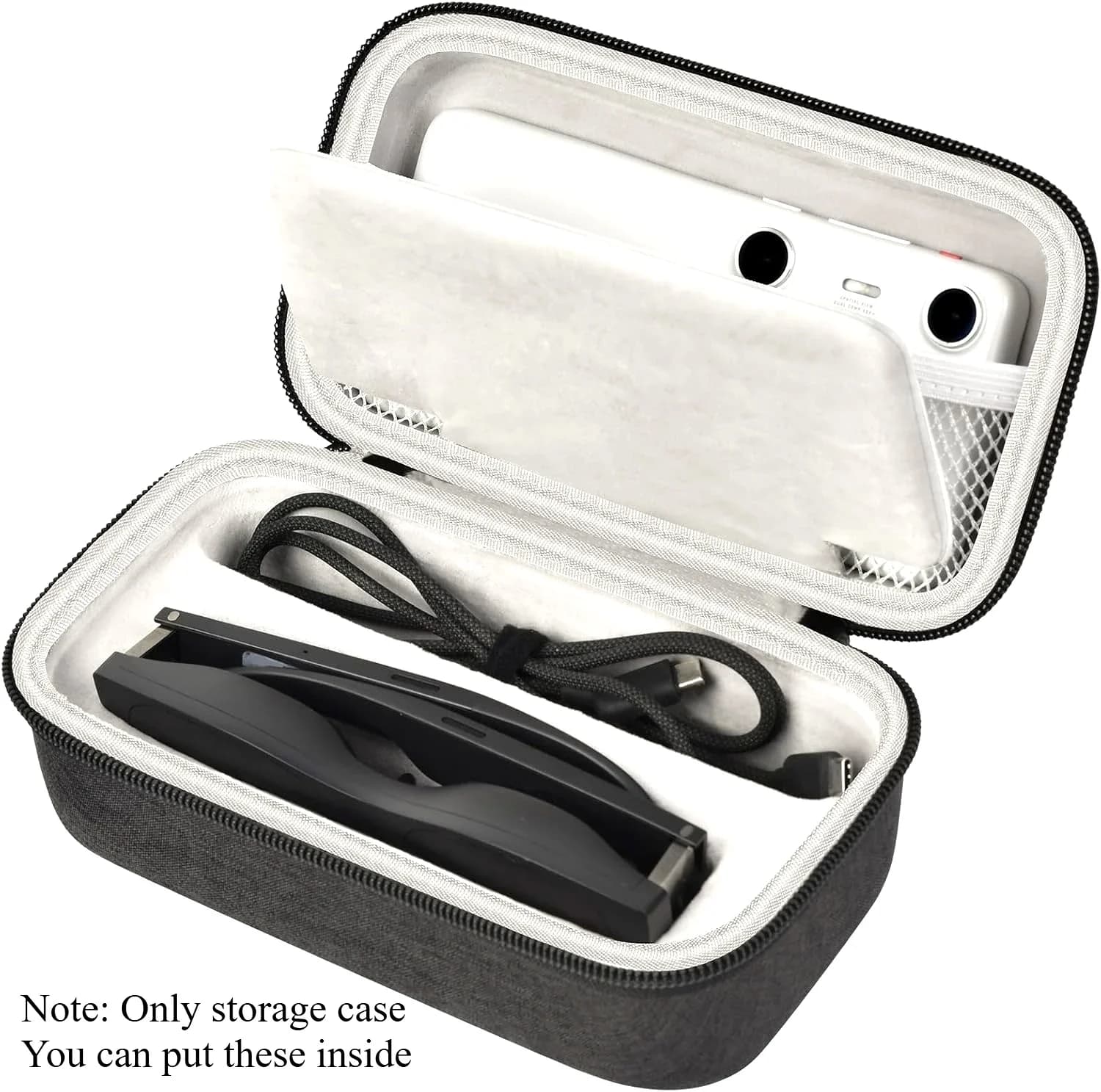 AR Glasses Case for XREAL One Pro / One /Air/2/Pro, for RayNeo Air 3s /Pro Smart Glasses, Hard Box Holds for Beam Pro 3 Box Only