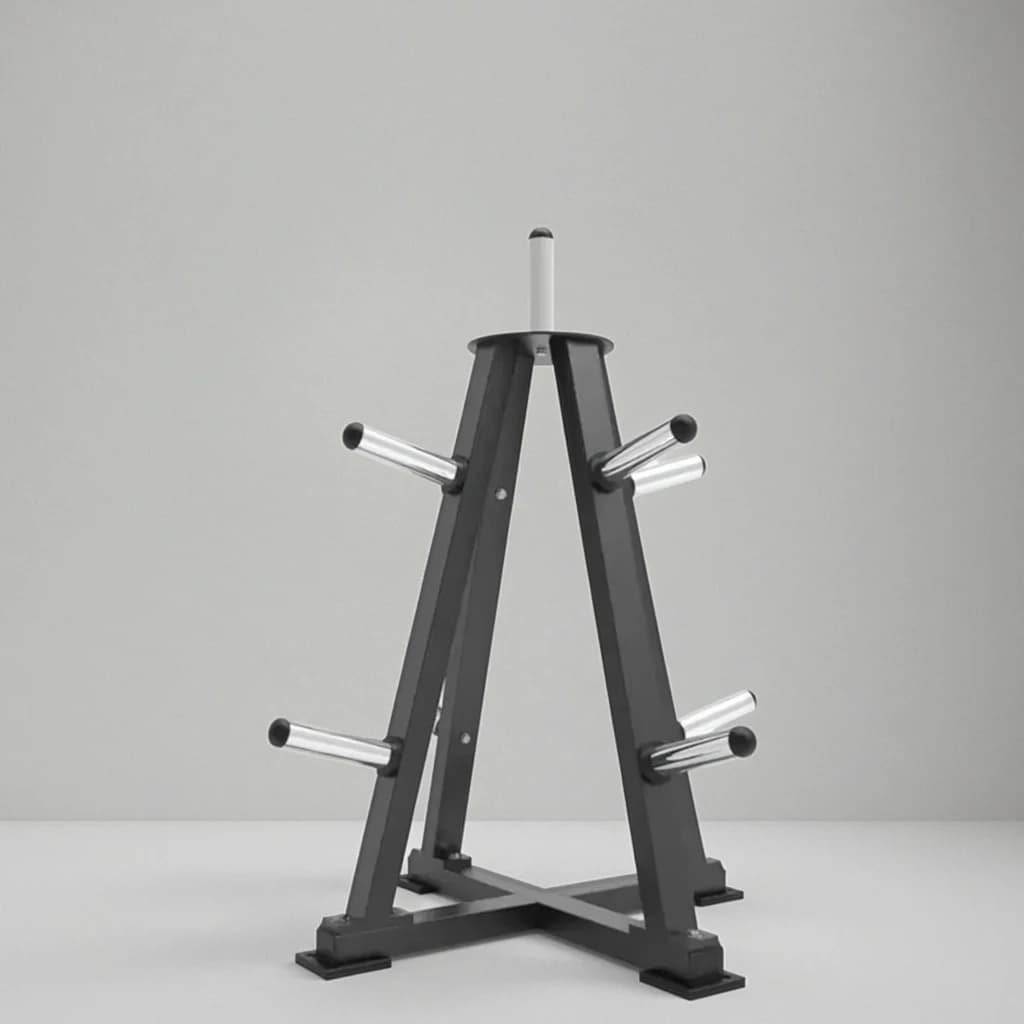 Professional Gym Fitness Brake Steel Ribbon Weight Plate Storage Rack For Gym Fitness Equipment