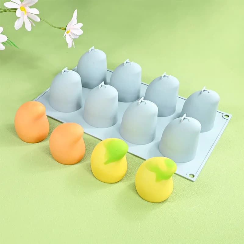 Stampo in Silicone per Torta Mousse al Mango 3D, Simulazione Frutta, Gelato, Dessert Francese, Accessori per Pasticceria