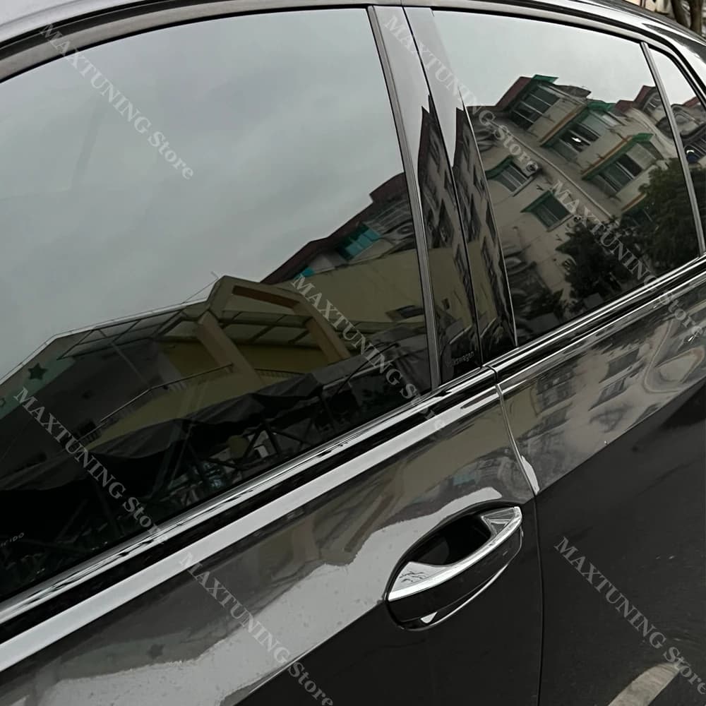 Per Volkswagen Golf MK8 MK8.5 TSI TDI 2020-2025 Porta Laterale Finestra Trim Striscia Stampaggio Guarnizione Protezione Adesivi Accessori
