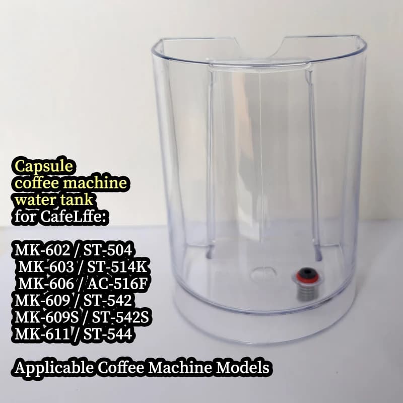 Serbatoio dell'acqua per macchina da caffè a capsule MK-602 603 606 609 609S 611 AC-514K ST-544 ST-504 AC-516 ST-542 ST-542S