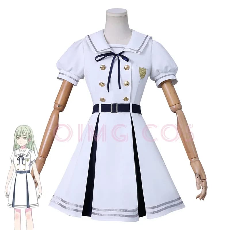 Costume Cosplay BanG Dream, Uniforme in Tessuto Jacquard, Costume Anime Cinese per Halloween, Abbigliamento per Giochi