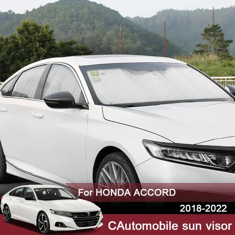 Auto Tende Da Sole Protezione UV Copertura Per HONDA ACCORD 2018-2022 Finestra Tenda Da Sole Visiera Parabrezza Protezione Accessorio