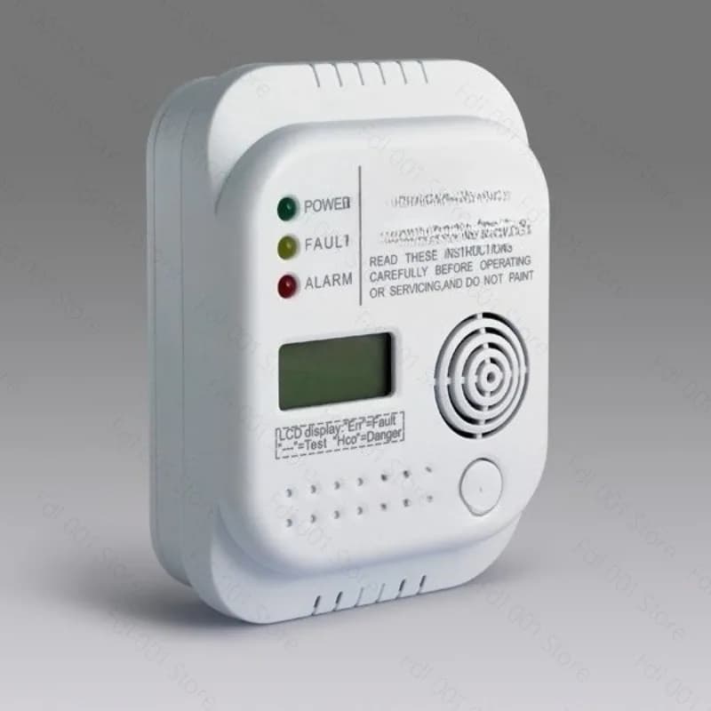 Household Carbon Monoxide Alarm Portable CO Gas Detector for Coal Fire Room Safety Alert