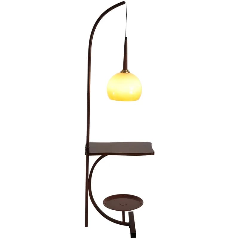 Fishing floor lamp in the living room next to the sofa, bedroom, bedside table, integrated atmosphere, desk lamp