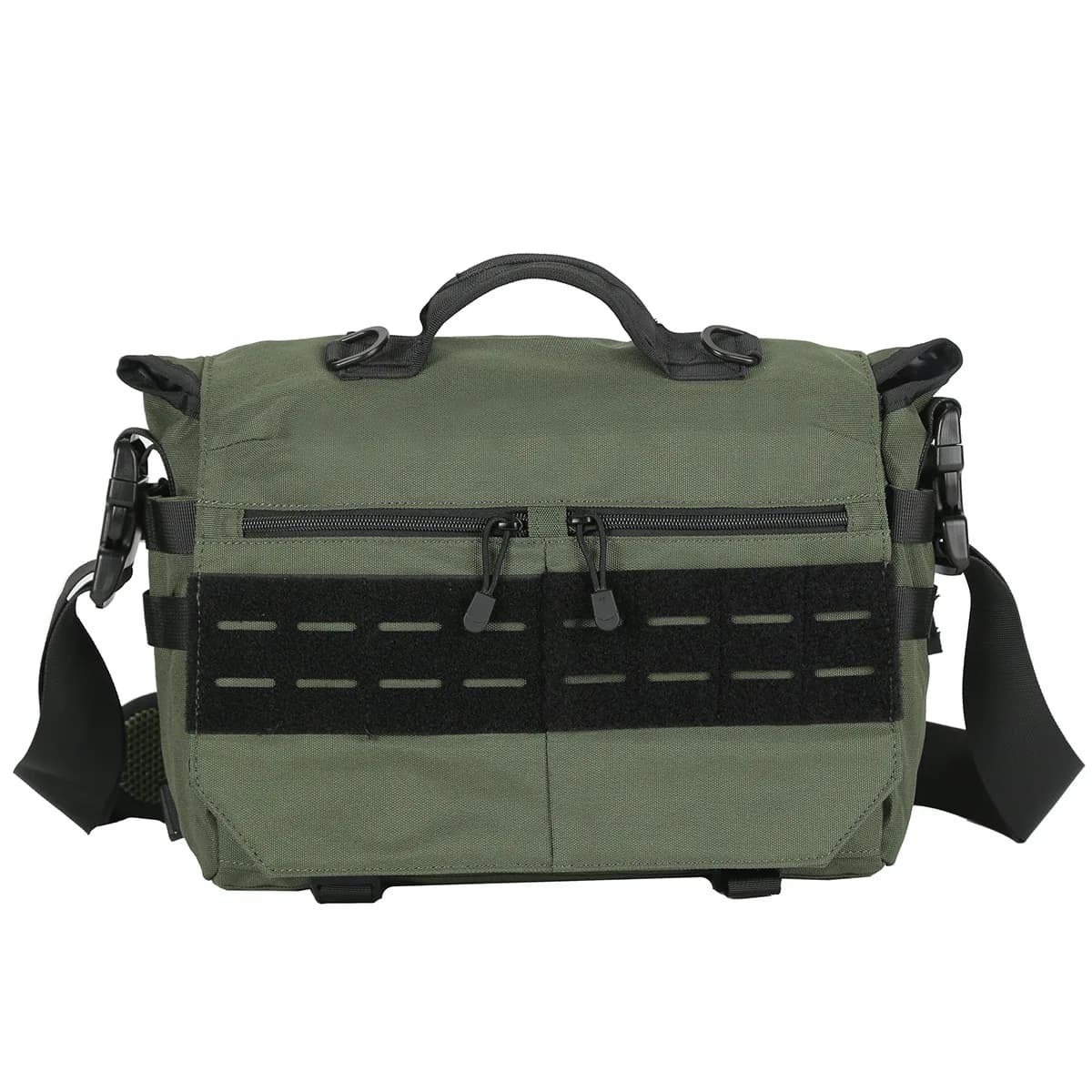 Borsa per laptop da 15,6 pollici Borse a tracolla tattiche Zaino per computer Cintura Shouder Campeggio Sport all'aria aperta Viaggio Fanny Pack Borsa a tracolla