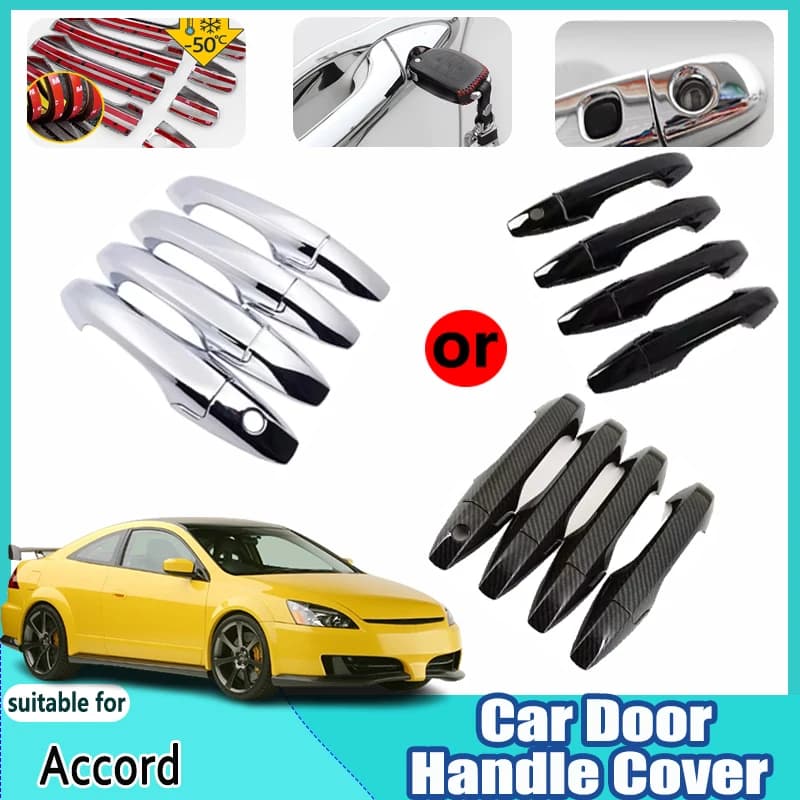 Per Honda Accord JDM 2003 2004 2005 2006 2007 Accessori Grip Veicolo Auto Porta Maniglia Esterna Anti-Graffio Accessori Auto