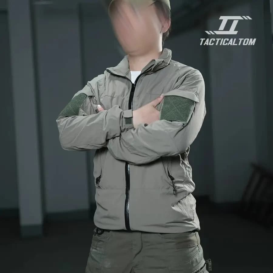 Tactical Tom Grey Reproduction LT Cotton Jacket GEN2 Men's New Cherie Autumn Winter Mid Warm Layer Jacket Cotton Jacket