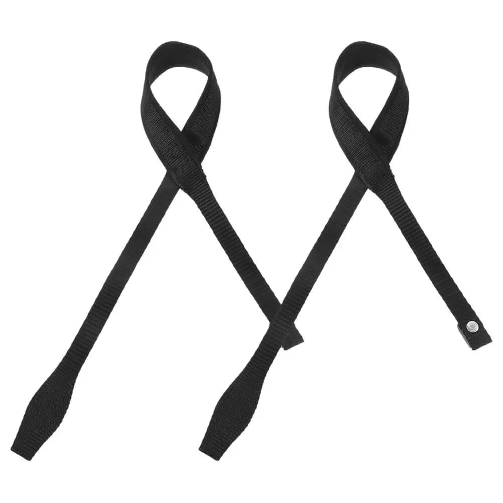2 Pieces Adjustable Dust Strap for Ski Sticks, Trekking, Hiking and Walking Sticks