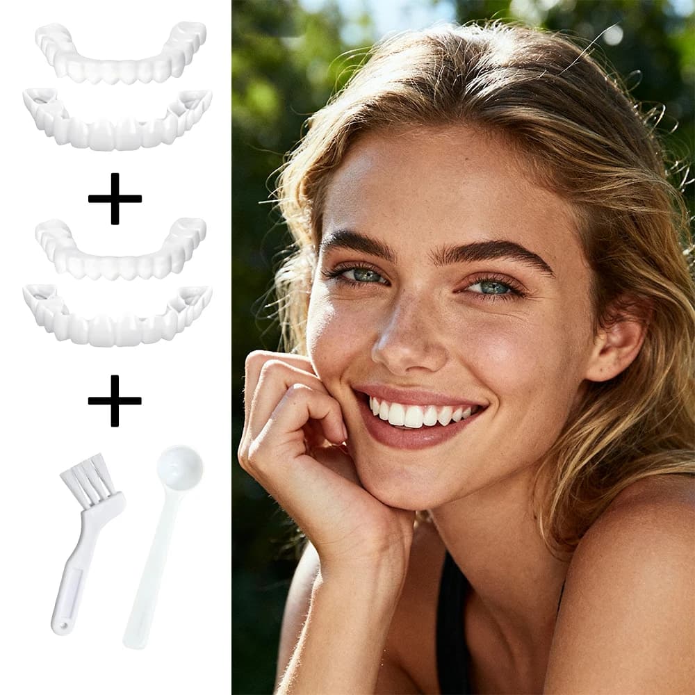 Fashion Dentali Faces, Instant Cover for Tooth Whitening, Trendy Design for Modern Beauty Lovers H2931