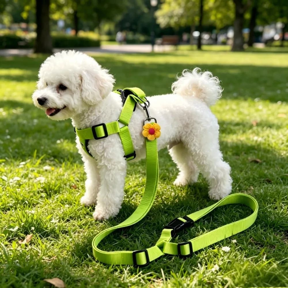 Dog Car Leash Adjustable Dog Car Safety Belt Nylon Durable Car Traction Ropes Retractable Pet Car Chest Harness Outdoor