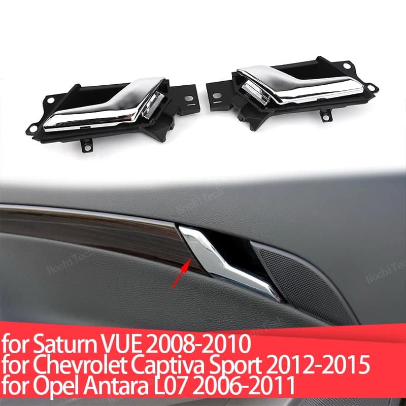 Maniglie per porte interne auto Manopola interna per Chevrolet Captiva Sport 2012-2015 Saturn Vue 2008-2010 Opel Antara 96861998 96861999