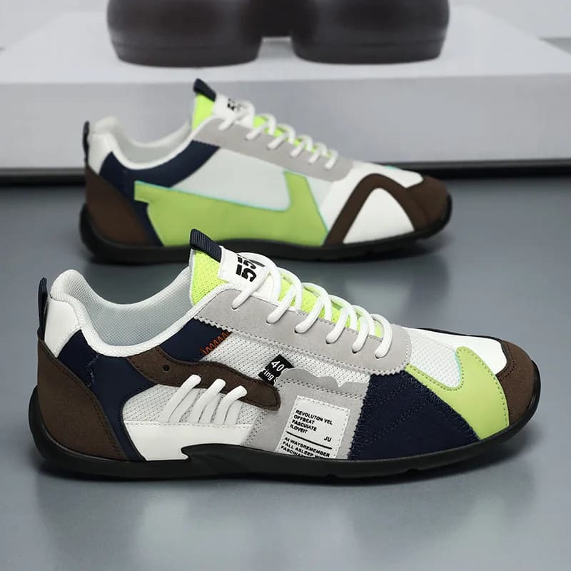 Fashionable Casual Sneakers for Men Breathable Non-slip Wear-resistant Comfortable Men's Shoes Mesh Running Shoes Zapatos Hombre