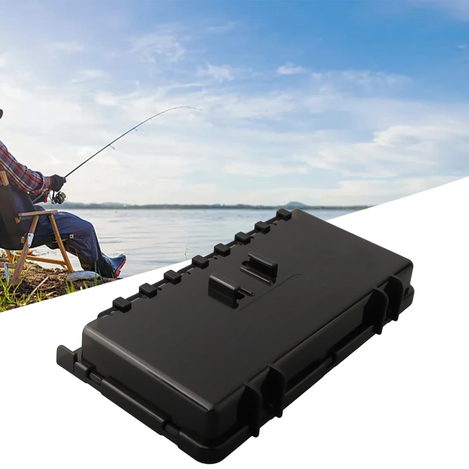 Fishing bait box S/L External hanging vertical bait case for outdoor raft equipment accessories MEIHO Box