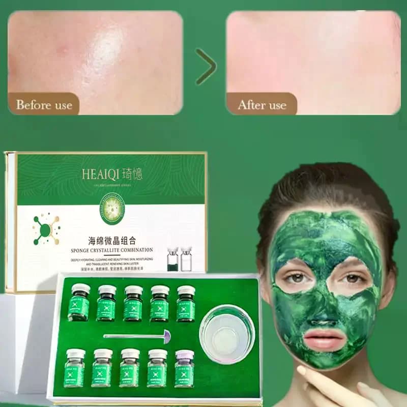 10pcs Microcrystal Freeze-dried Powder Sponge Collagen Regeneration Natural Biological Extract Spicules Skin Cell Renew