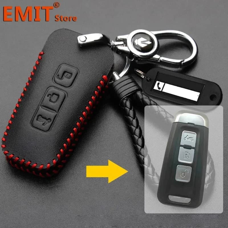 Custodia per chiave moto in vera pelle fatta a mano per Piaggio Beverly 400 Beverly400 Cover remota Shell Portachiavi Fob Accessori