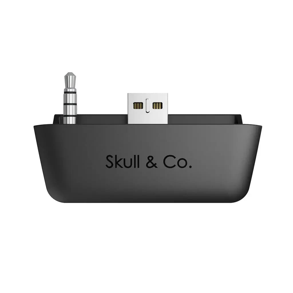 Savage Raven di Skull & Co. AudioBox Adattatore audio Bluetooth 5.0 Trasmettitore APTX LL per controller Xbox Series X/S Elite 2