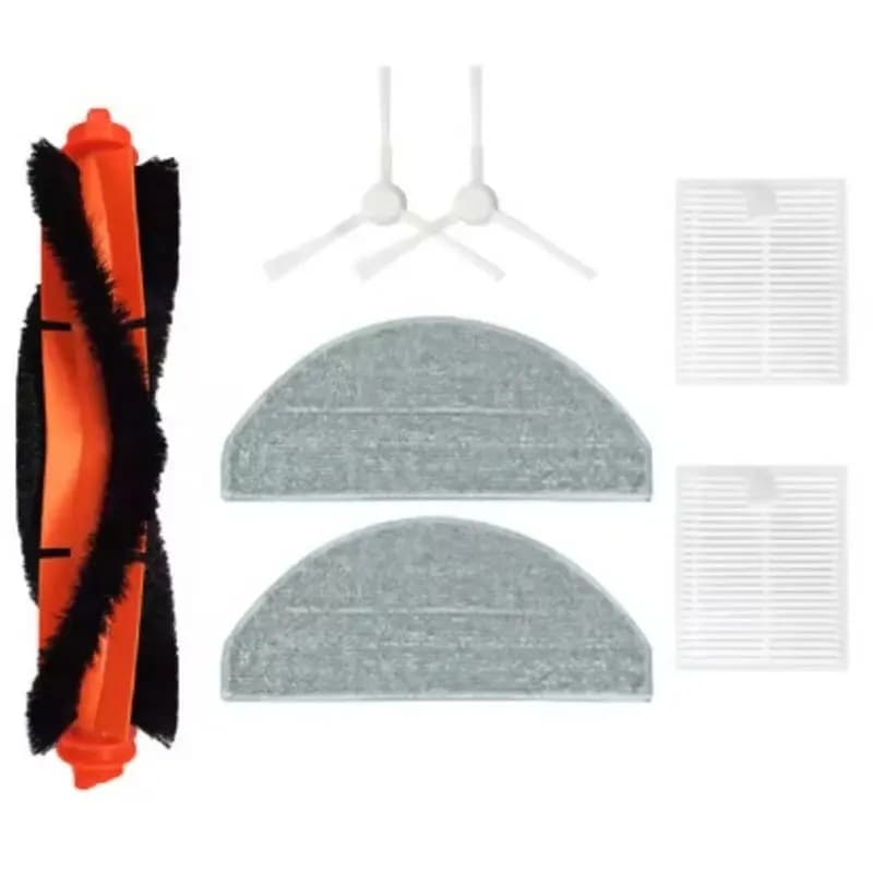 WHYY-For Vacuum Cleaner S20 / D106 E12 E10 B112 Accessories Replacement Main Side Brush Mop Cloth Filter Parts