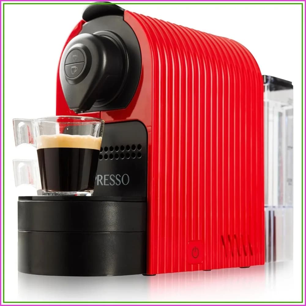 Compact 1400W Single Serve Espresso Machine with 19-Bar Pump, Compatible with Nespresso OriginalLine Capsules, 27oz Water Tank