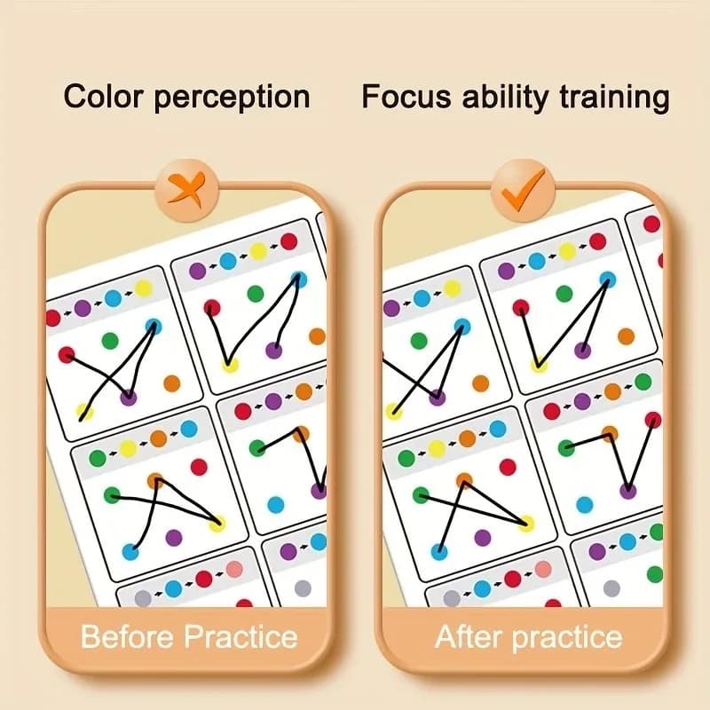 Carte didattiche per il riconoscimento delle forme e il gioco di memoria per bambini: allenamento della coordinazione occhio-mano e della memoria visiva