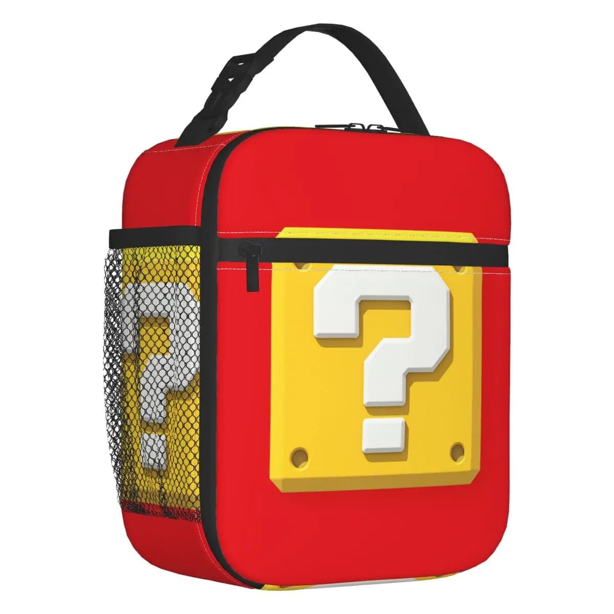 Borsa Termica Portatile Personalizzata M-Marioes Video Game Brothers Friends per Pranzo Donna Uomo, Contenitore Termico Isolato per Alimenti, Borsa Pranzo per Ufficio Lavoro