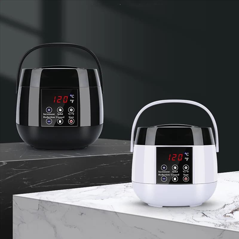 Nuova candela intelligente che produce cera per fusione di cera per realizzare candele Display a LED della temperatura per adulti Principianti Spina UE A