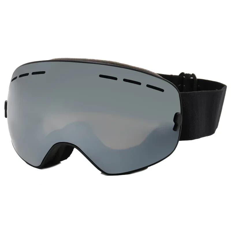 Best Quality Ski Eye Protection Googles Anti Fog Mirrored Lens Magnetic Snowboard Snow Glasses Ladies Ski Goggles