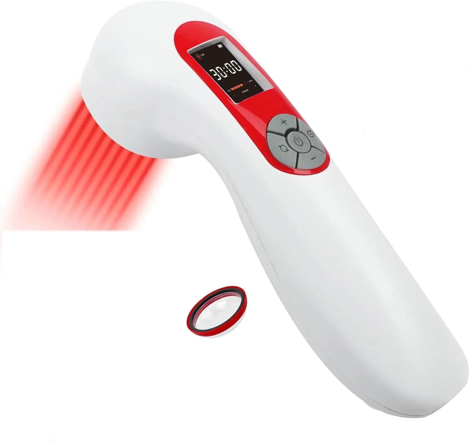 Faithope KQ-6000HWR LLLT Cold Laser Massage Gun 5*808nm 10*650nm Infrared Red Light Handheld Muscle Pain Relief Device Hand