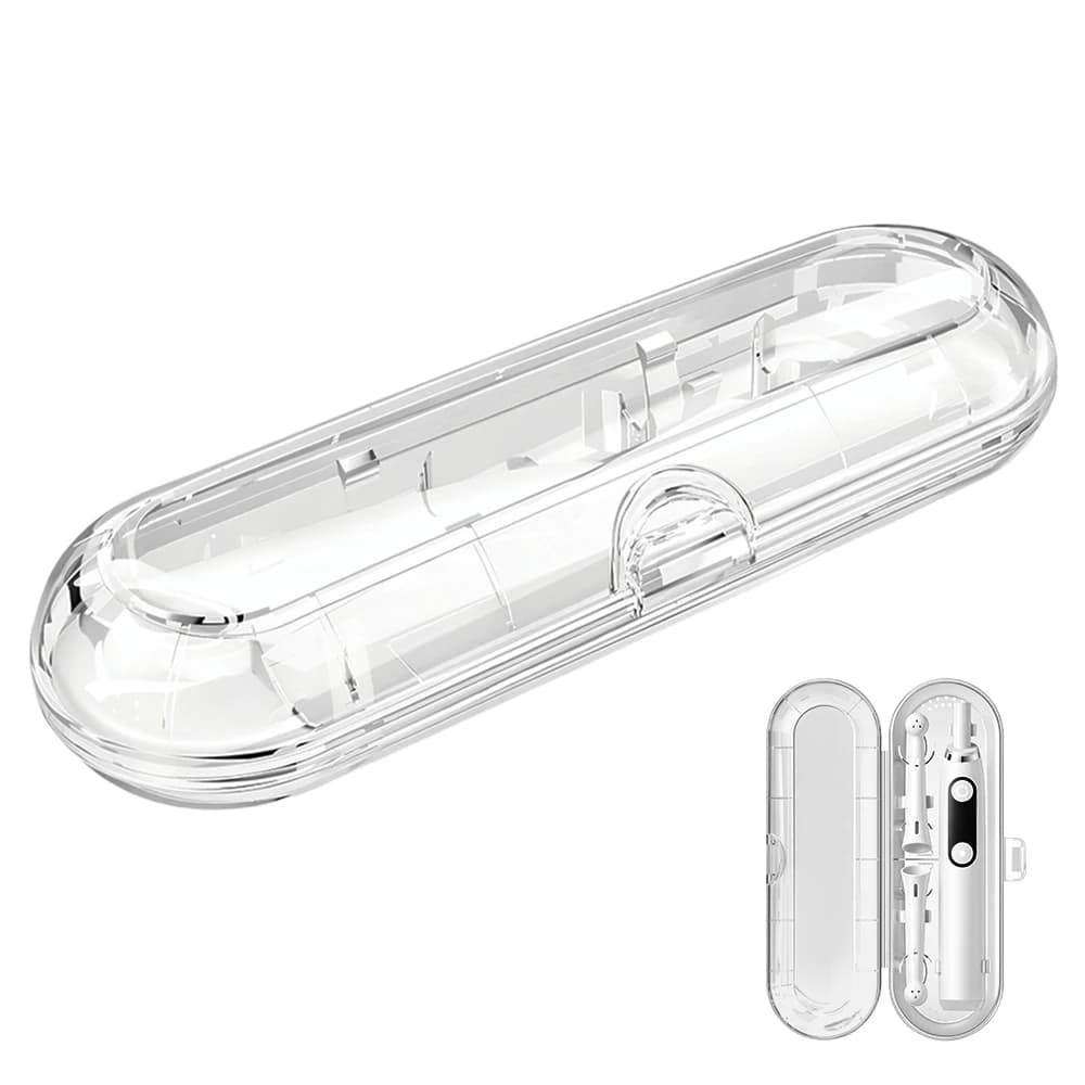 Custodia da viaggio portatile antipolvere per spazzolino, organizer compatibile con spazzolini elettrici Oral B e Philips Sonicare