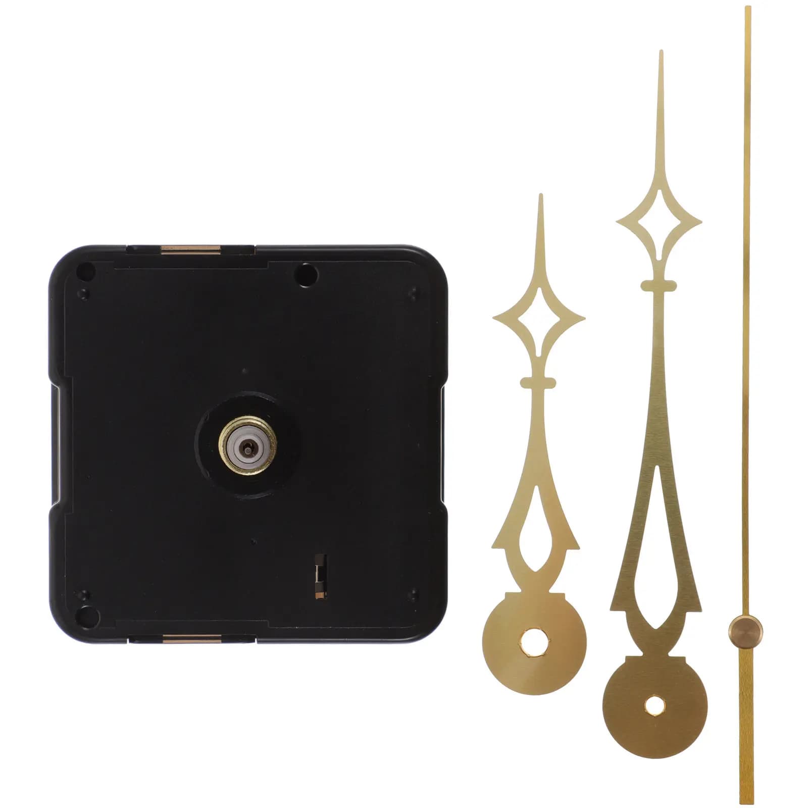 Kit di montaggio per orologio con lancette piccole, materiali per la creazione, movimento al quarzo, pendolo di ricambio, motore da parete fai da te