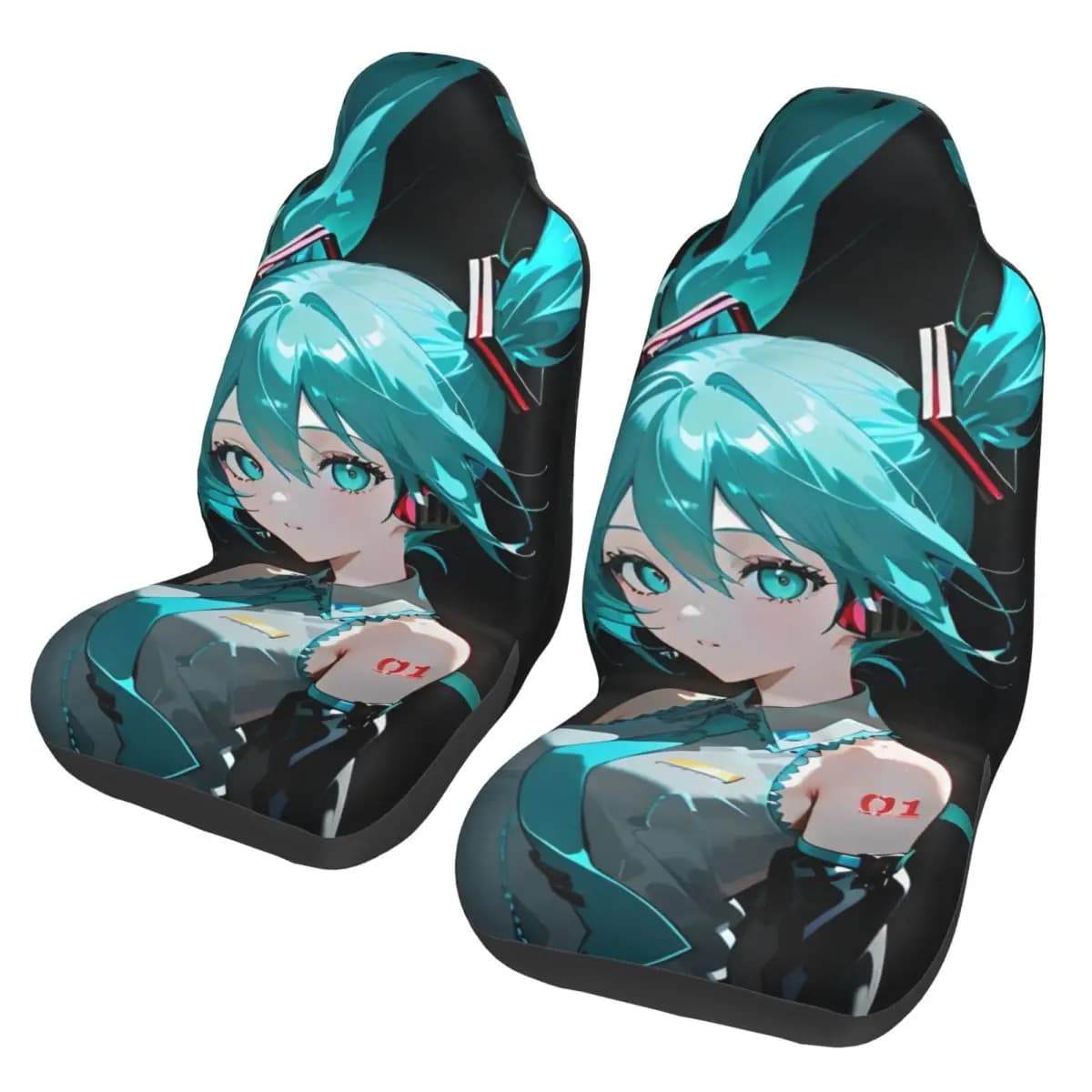 Anime Hatsune Miku Universal Car Seat Cover Protector Interior Accessories AUTOYOUTH Auto Seat Cover Polyester Fishing