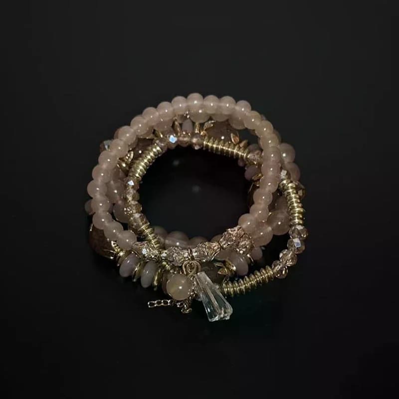 Braccialetti vintage Set di quattro pezzi Nuovo braccialetto in pietra naturale di moda squisita