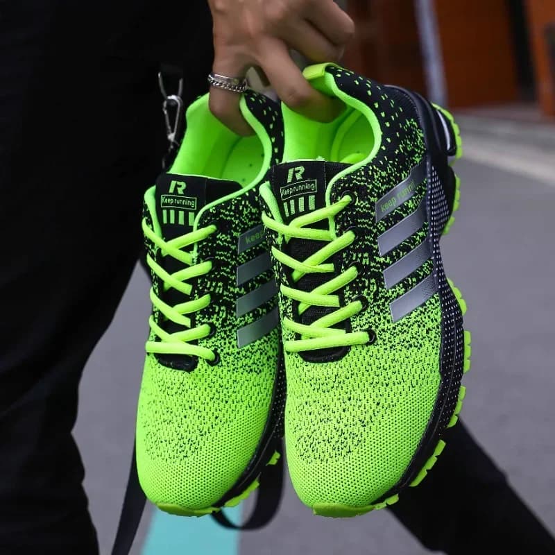 Scarpe da Corsa Uomo 2025 Hot Sale: Sneakers Traspiranti in Mesh Leggere per Outdoor, Palestra e Jogging – Comfort Garantito