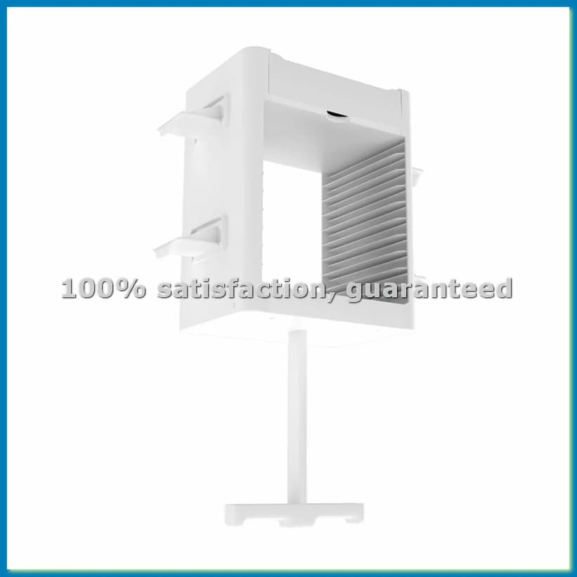 Supporto Multifunzionale per Giochi / Porta Cuffie e Dischi con Scaffale Portaoggetti per Serie Bianco-A73M