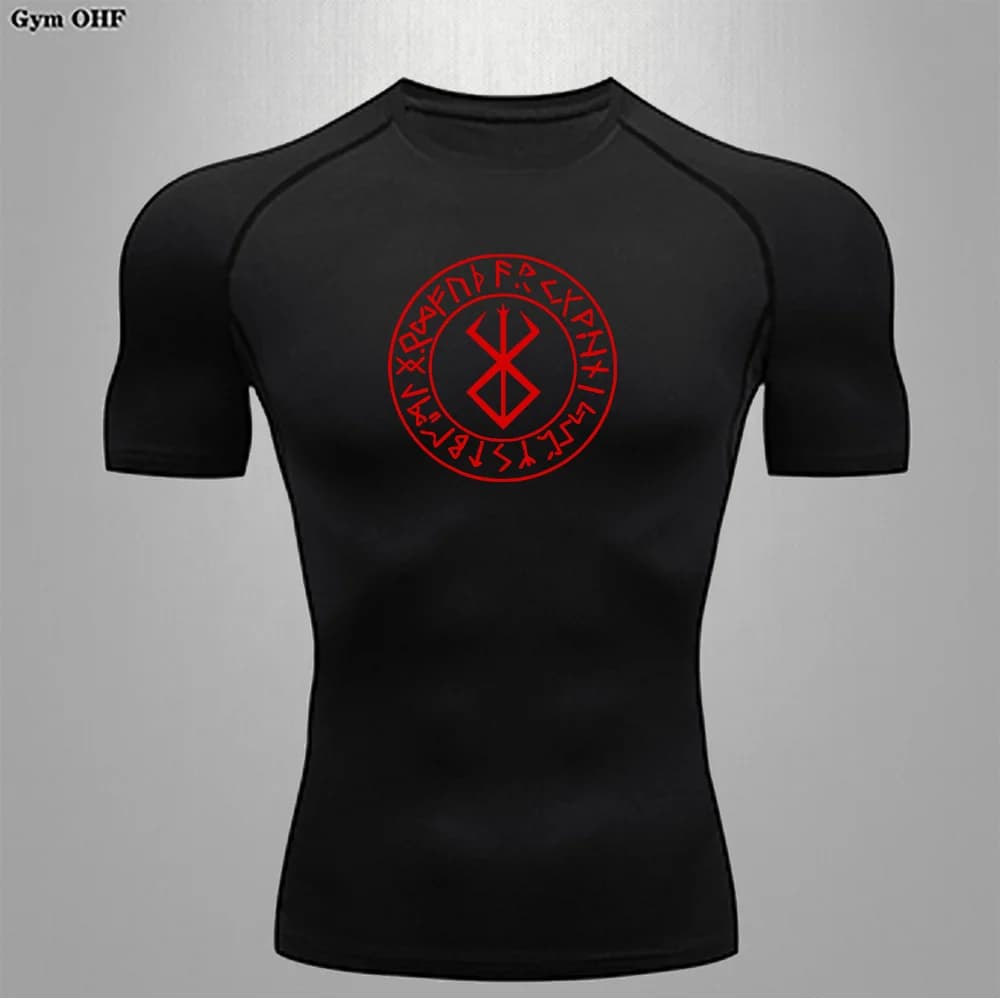 Maglietta da palestra fitness da uomo Camicia da corsa ad asciugatura rapida Maglietta sportiva da compressione Maglietta estiva da uomo a maniche corte sportiva da allenamento in palestra
