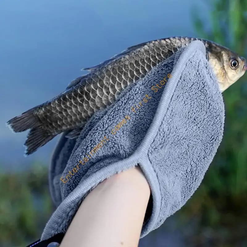 Fishing Accessories Soft Quick Drying Baits Towel for Scrubbing Boats and Rods 55KD