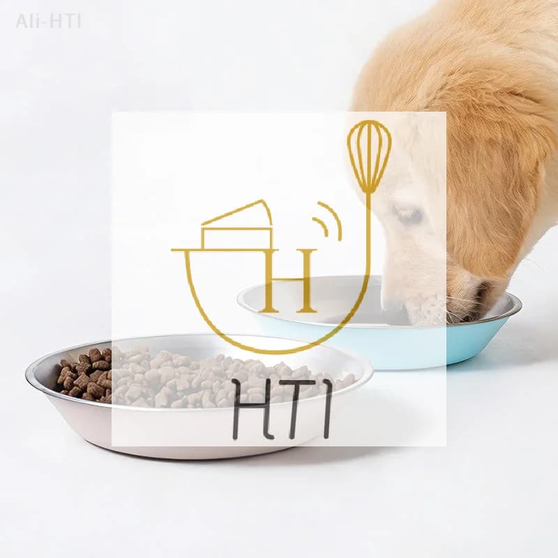 Stainless Steel Cat Plates With Silicone Anti Slip Pad Pet Cat Snack Bowl Kitten Food Bowl Pet Kitten Water Bowl Pet Supplies