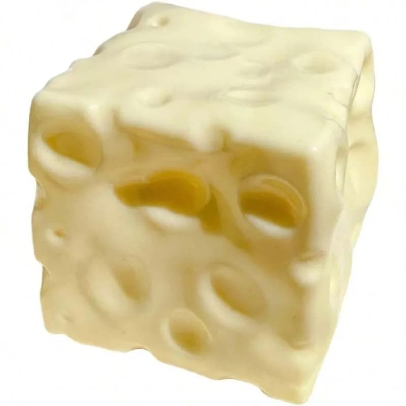 Nuovo Giocattolo Squishy a Forma di Blocco di Formaggio, Pallina Antistress Morbida, Giocattolo Antistress per Adolescenti