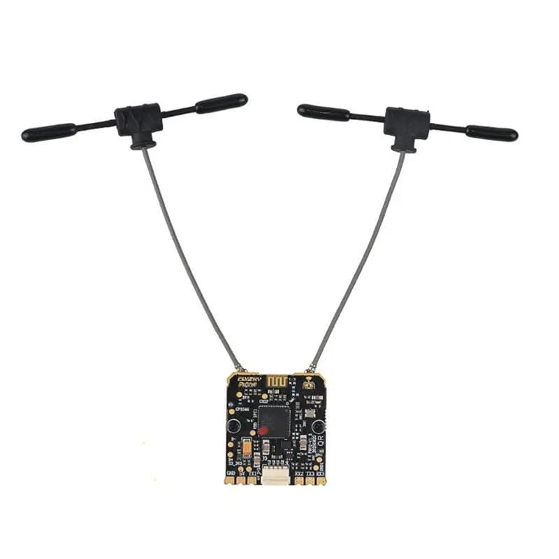 Expresslrs 2.4Ghz Diversity Receiver Dual T-Antennas 250Mw Telemetry Wifi Update For Long-Range Drone Fixed-Wing Robot Boat
