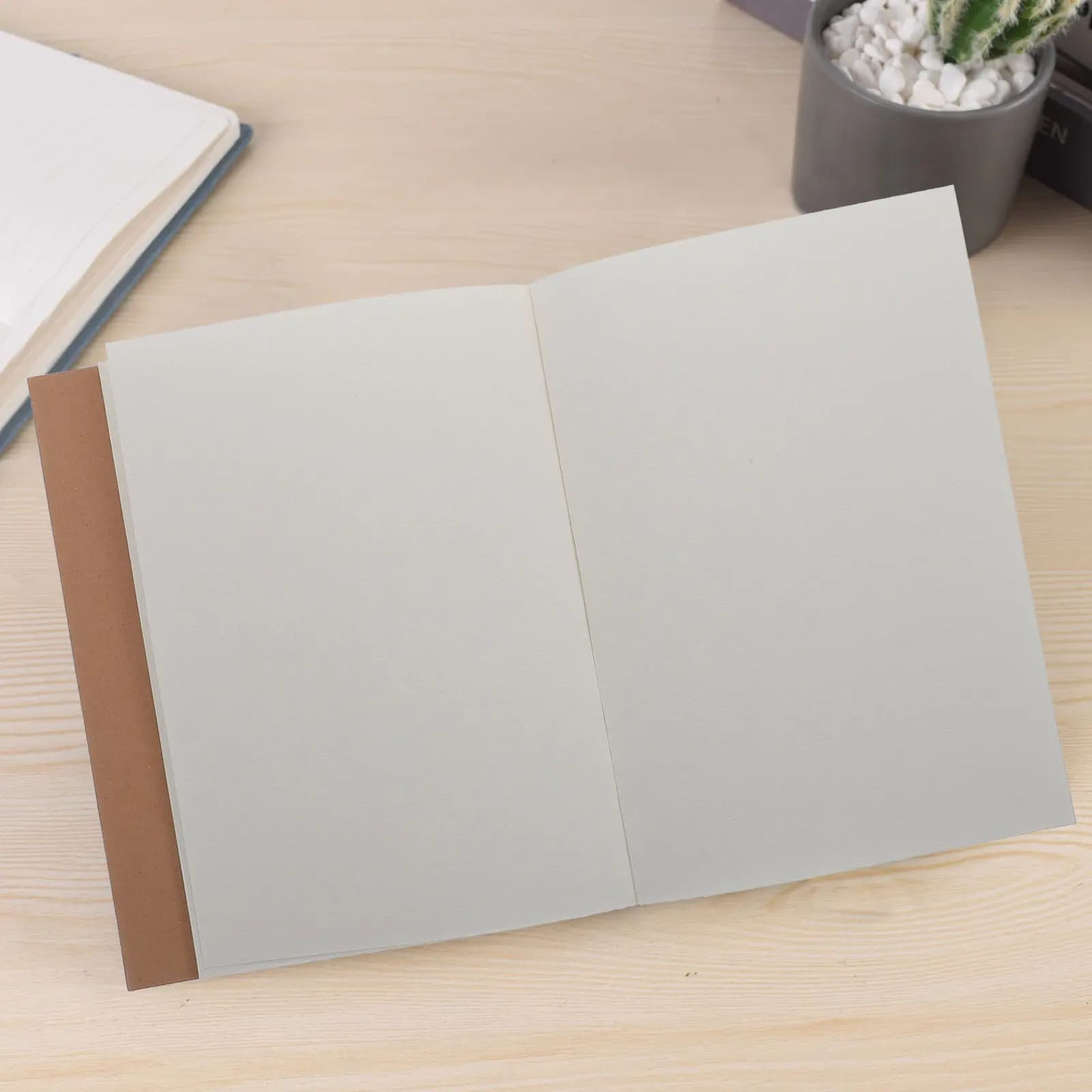 Blank Sketch Book Thick Paper 120Gsm No Bleed Through Portable Art Sketch Pad for Students Drawing Painting Travel Journal