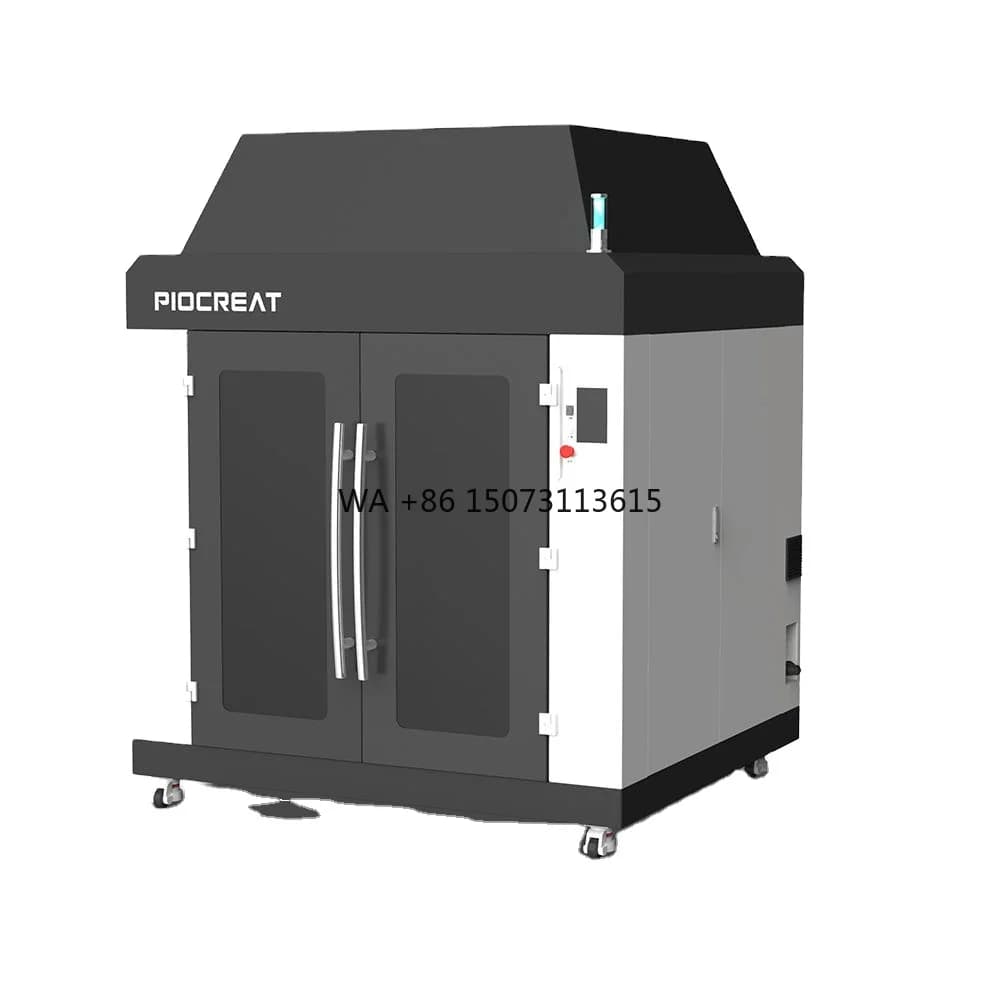 Venditore caldo 1000 * 1000 * 1000 mm Macchina per stampaggio digitale di grande formato Estrusore per pellet Macchina per il riciclaggio di plastica ABS