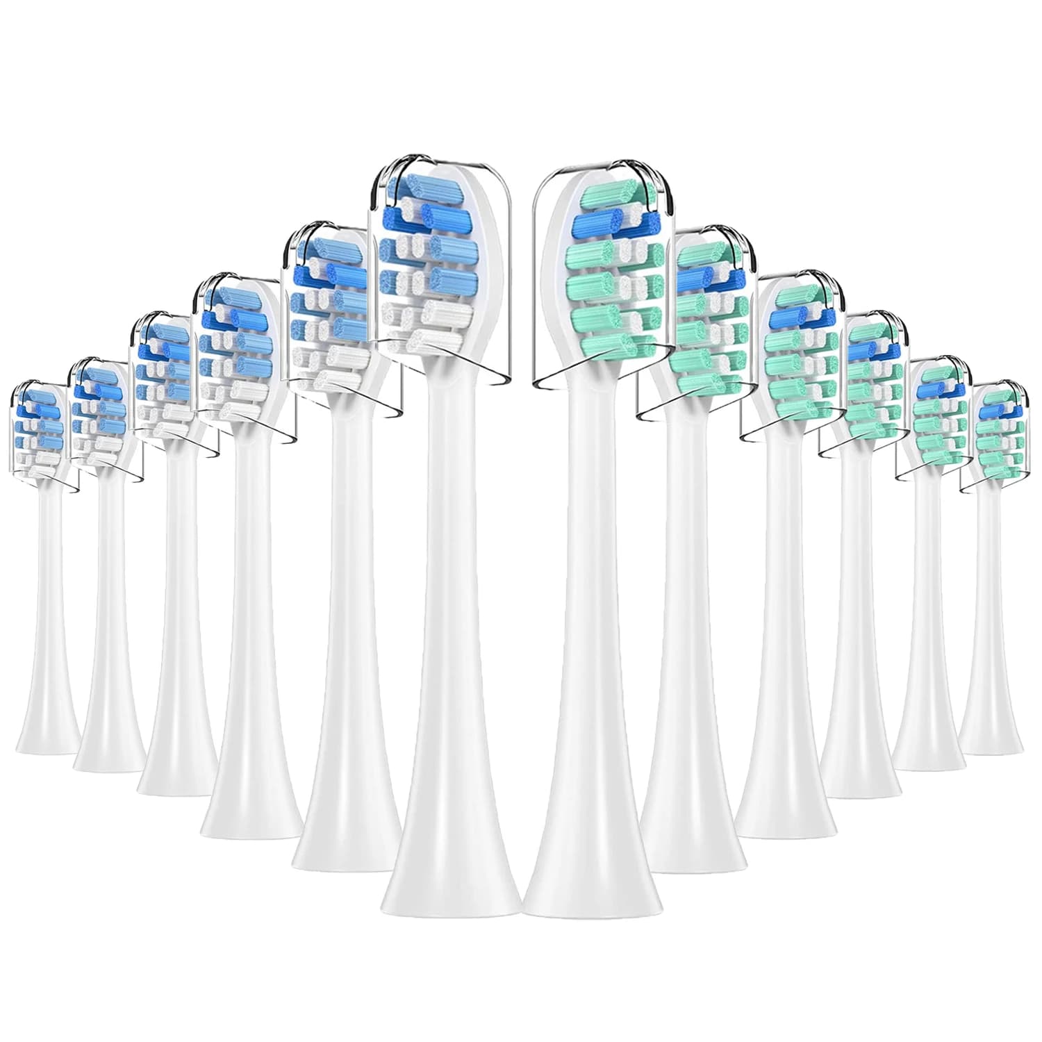 Replacement heads for 4-16-piece toothbrush compatible with PH spare heads, electric toothbrush head for 4100 5100 6100 9023
