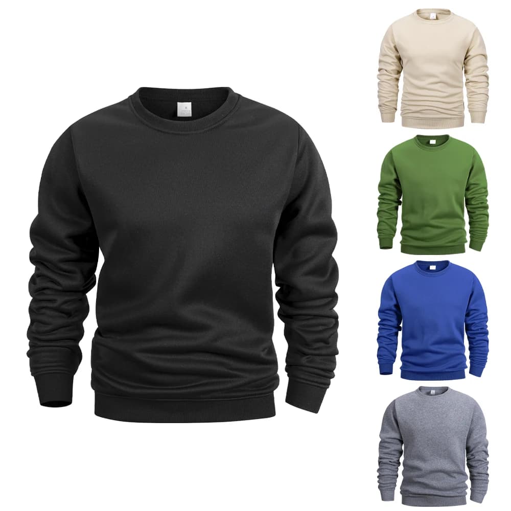 Felpe girocollo da uomo Felpa tinta unita Primavera Outdoor Casual Quotidiano Pullover a maniche lunghe con cappuccio Abbigliamento sportivo da uomo