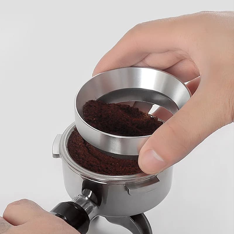 Coffee Harvest Ring Anti-fly Ring Powder Harvest Harvest Ring 51mm 53mm 58mm Coffee Handle Fabric Dust Mixer Ring Coffee Tools