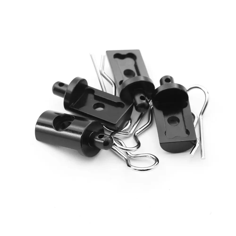 Supporto corpo in alluminio per telaio portapranzo Tamiya CW01 # 58347 Sostituisci le parti
