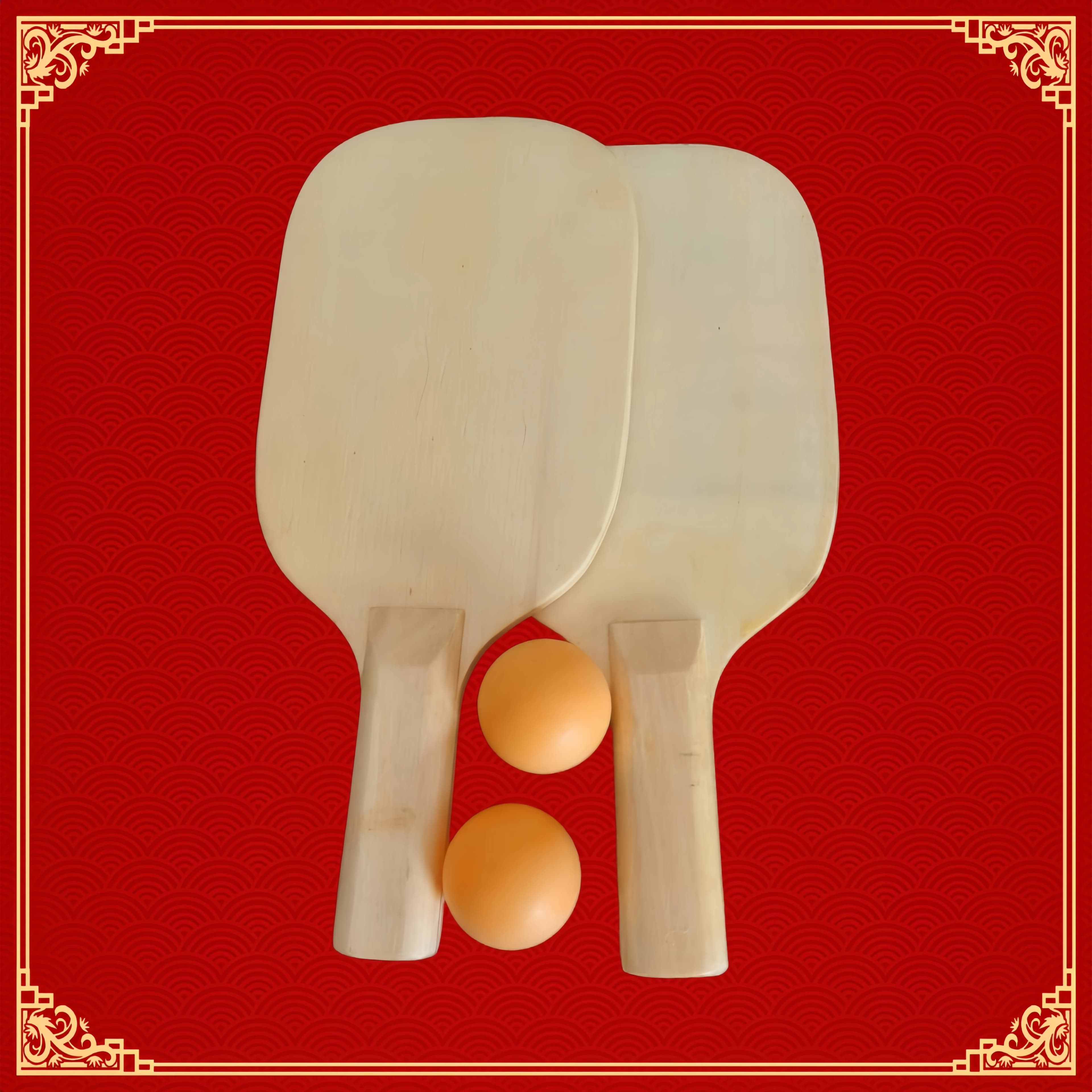Special ping pong racket with ping pong bat, sports equipment for entertainment, toy for the player of people aveugle with visial problems