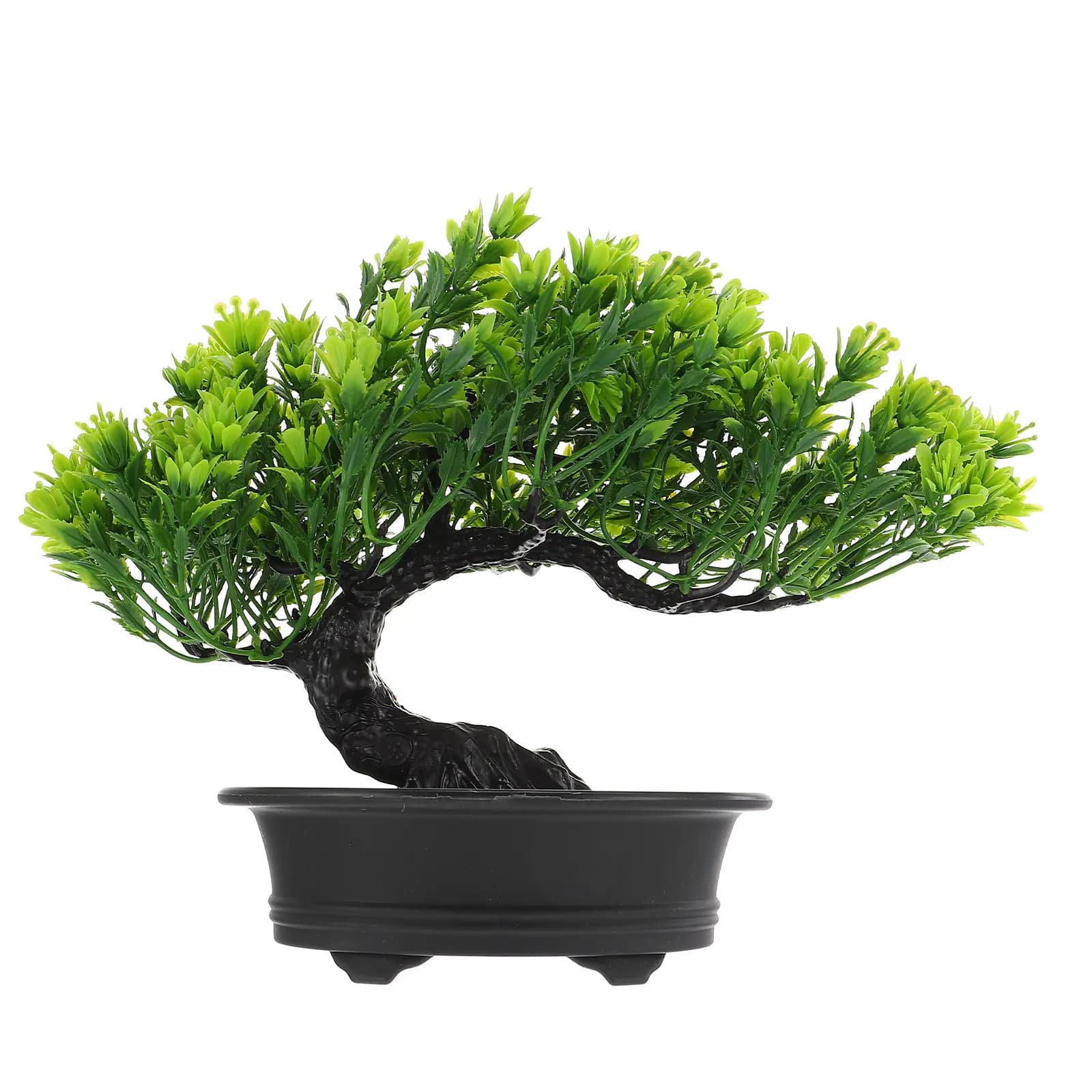 Artificial Bonsai Pine Tree Simulation Plastic Emulated Plant Decorative Indoor Outdoor Home Office Tree Decoration