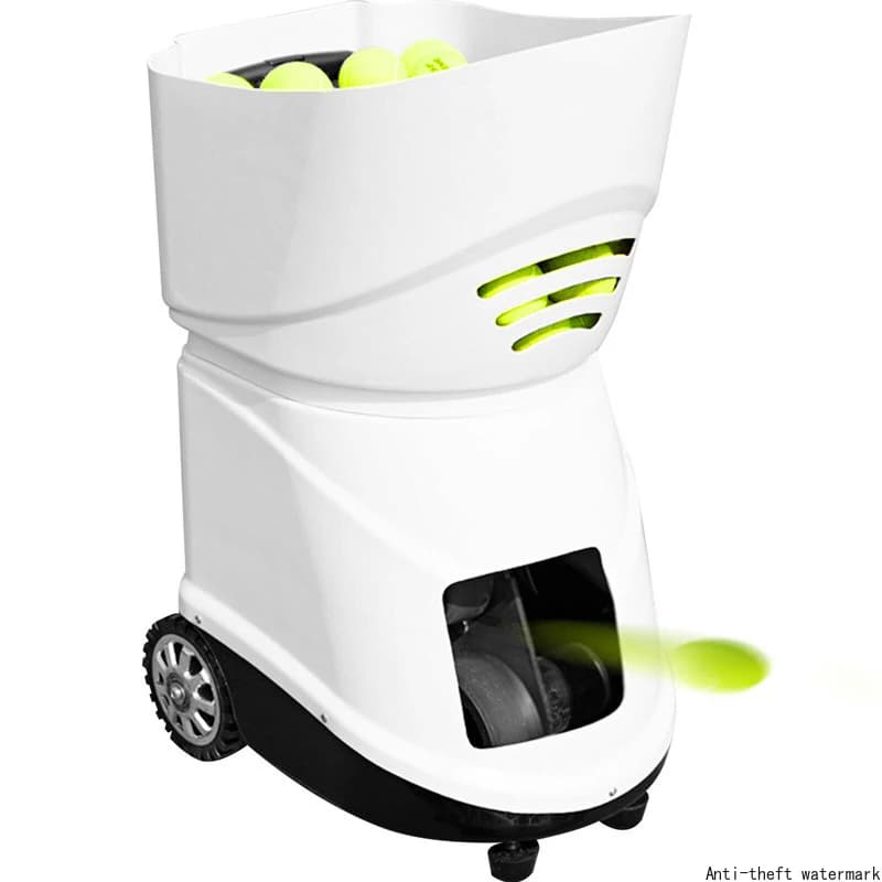 2025 - Macchina per la produzione di palline da tennis a breve lancio, contenitore per piste, lanciatore di palline di torsione sigillato a pressione, macchina per palline da tennis