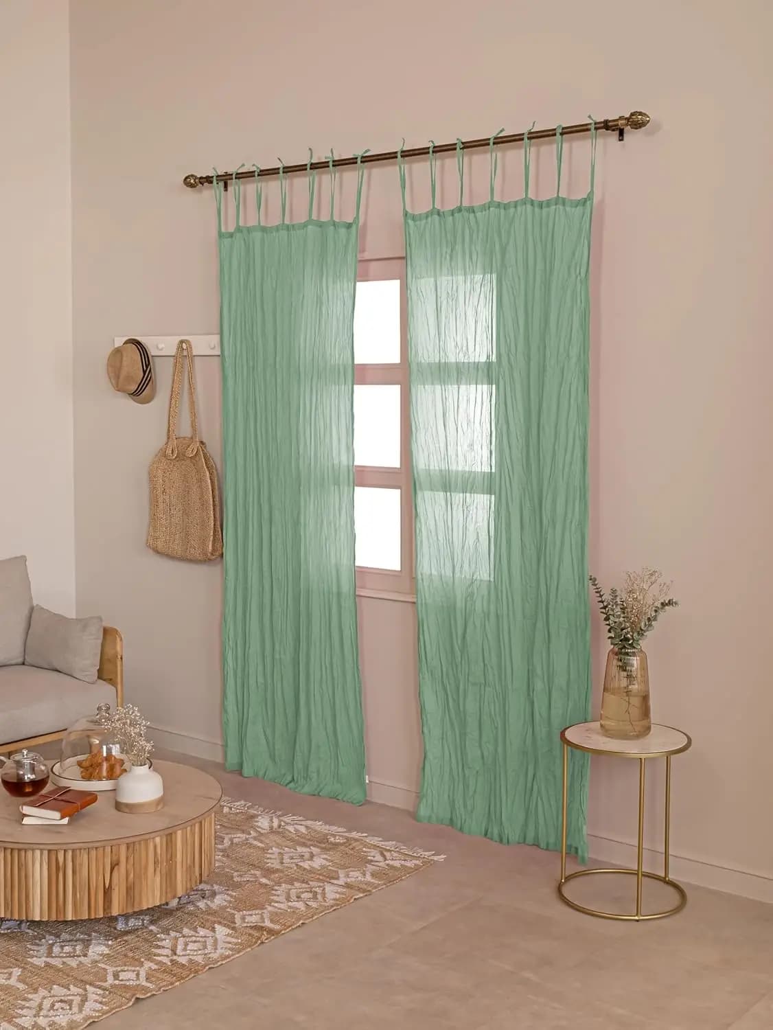 2 panels transparent curtains decorations for the house, decorations for elegant windows and set and read with light filtering for the bedroom, living room, kitchen