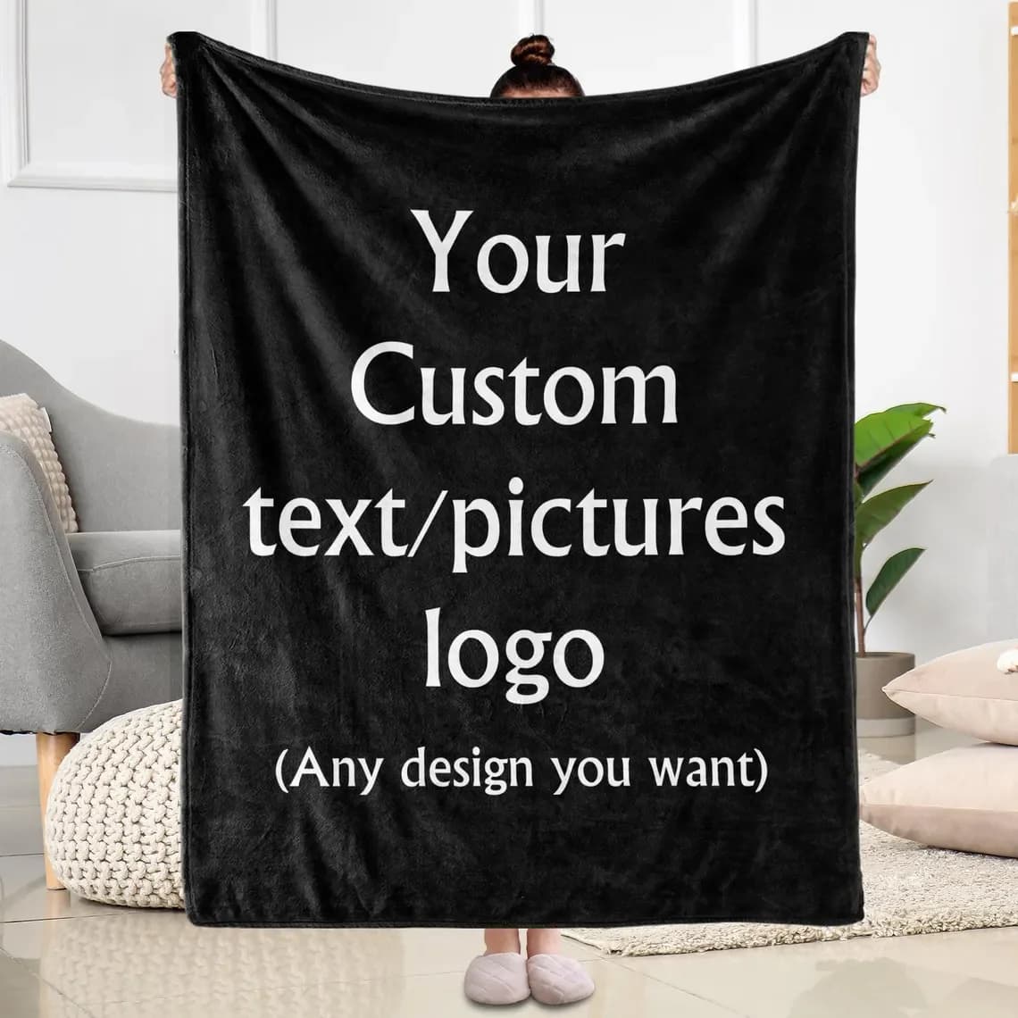 Coperta fotografica personalizzata Stampa personalizzata su richiesta Dropshipping Coperte calde per fidanzato ragazza